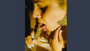 Sexy Bhabi Giving Blowjob