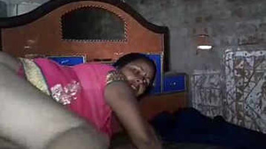 desi woman hard anal fuck by husband in pink saree