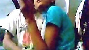 An untrained Indian teenage couple is getting along