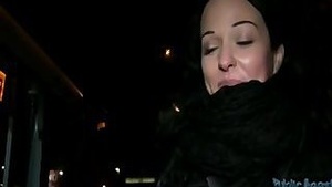 Public walks between - Czech teenager (HUU)