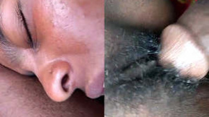 Sexy couple outdoors fucking