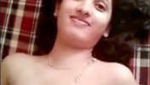 Indian newlywed Wife lying naked get filmed