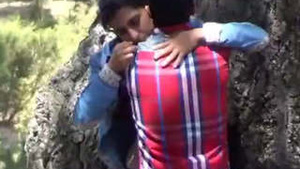 Desi Indian girl outdoors fucking