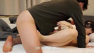 Korean unconditional anal, stained pussy orgasm !!! English subtitles
