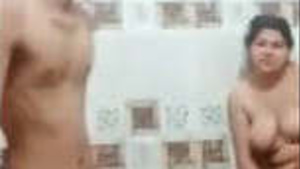 Desi Couple Hard Cock in Bathroom Capture