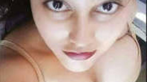 Sexy girl showing her breasts pussy