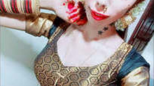 Hot Tamil Malay girl show her pussy and tits for bf in full NUDE video call