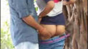 Hot indian college lover fucking in the park