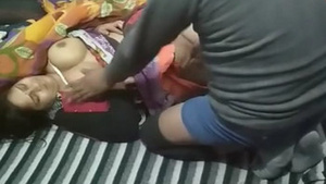 desi woman with big tits massage and fucked live sex show