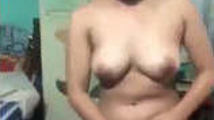 Bengali college babe nude show