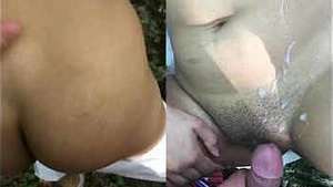 Desi naina wife fucked in the jungle by her husband