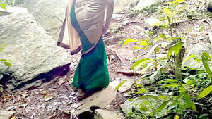 Desi best friend mom hot outdoors fucking