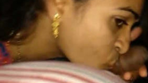 Sexy Telugu couple blowjob and pussy licking and fingering