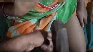 Indian bhabhi wank and cum on tits