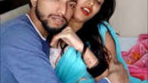 Horny amateur couple love making