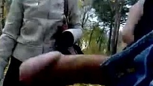 Burdler helps him fuck a fool about to leave roughly underscore the park