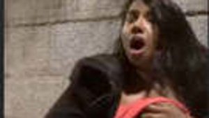 Daring nri indian girl pussy licking and fingering on the street