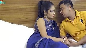 New married fit together having sex Nigh Caravanserai boy to pass on his honeymoon journey !!!