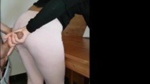 Let him pull it out, he has no choice, and surrounding sperm is almost that, all the more worrying