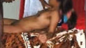 Beautiful girl gives blowjob and fucked