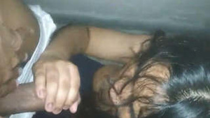 Hot indian college girl giving blowjob with audio