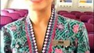 Malaysian stewardess