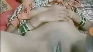 Desi Village bhabi show her pussy after sex