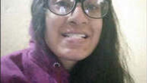 Sexy College Girl Selfie for BF Video