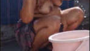 Sexy Indian Married Bhabi Open Bath Secretly Captured By Debar