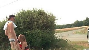 Interesting French amateur call-girl sucks and fucks mind