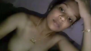 Very horny college girl masturbating