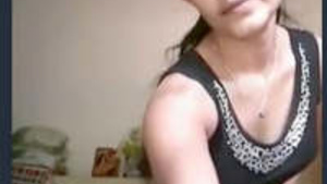 Beautiful and playful wife showing her amazing body to her secret lover