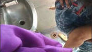 Couple caught fucking inside the train bathroom secretly recorded by co passangers