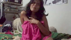 Sexy desi girl fucked by her Nepalese boyfriend in the hostel room