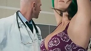 Dr. Burgeon with a pernicious hot patient (Reagan Foxx) video-23