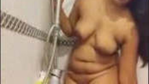 Sexy Lankan Tamil Menina Banho