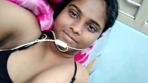 Sexy indian girl on video call