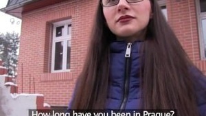 Reintroducing agent young russian in glasses, bonking ray flannel