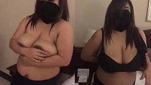 Huge tits mallu aunt gets ready for boob job