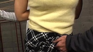 Oriental woman bound in combination everywhere, brought to the crossroads of all impulse toys