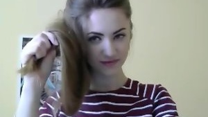 Man mint pain Barb blonde, hair pain, bar