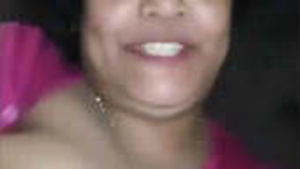 Desi horny aunt saying Jaanu dudu loge and showing breasts