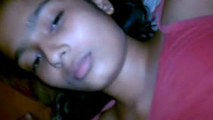 Beautiful Desi girl having fun in the night.