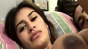 Pretty limited amateur Indian GF fucked with a gain of sprayed anant hot cum