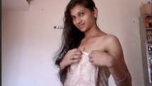 Desi College girl deleting video for bf