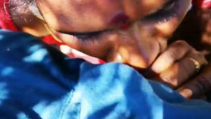 Indian village girl outdoor bj