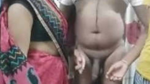 Desi wife teaching her shy sister how to fuck Huby