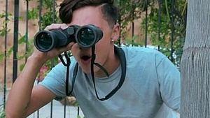 Stepson bangs an auron chest ray