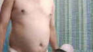 Mature couple homemade fun in the pool