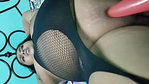 husband insert but plug in her horny bengali wifes pussy